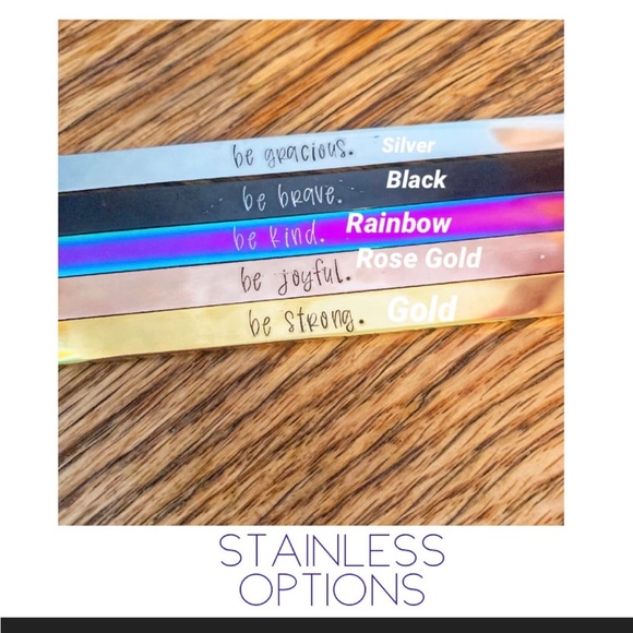 🆕 Epilepsy Medical Alert Personalized Stainless Cuff Bracelet - Picture 3 of 4